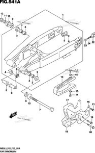 Нажмите для увеличения Rear Swingingarm
