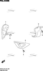 Нажмите для увеличения Frame Head Cover (Sv650l9 E33)