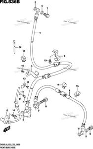 Front Brake Hose (Sv650l9 E33)