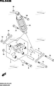 Rear Cushion Lever (Sv650xal9 E28)