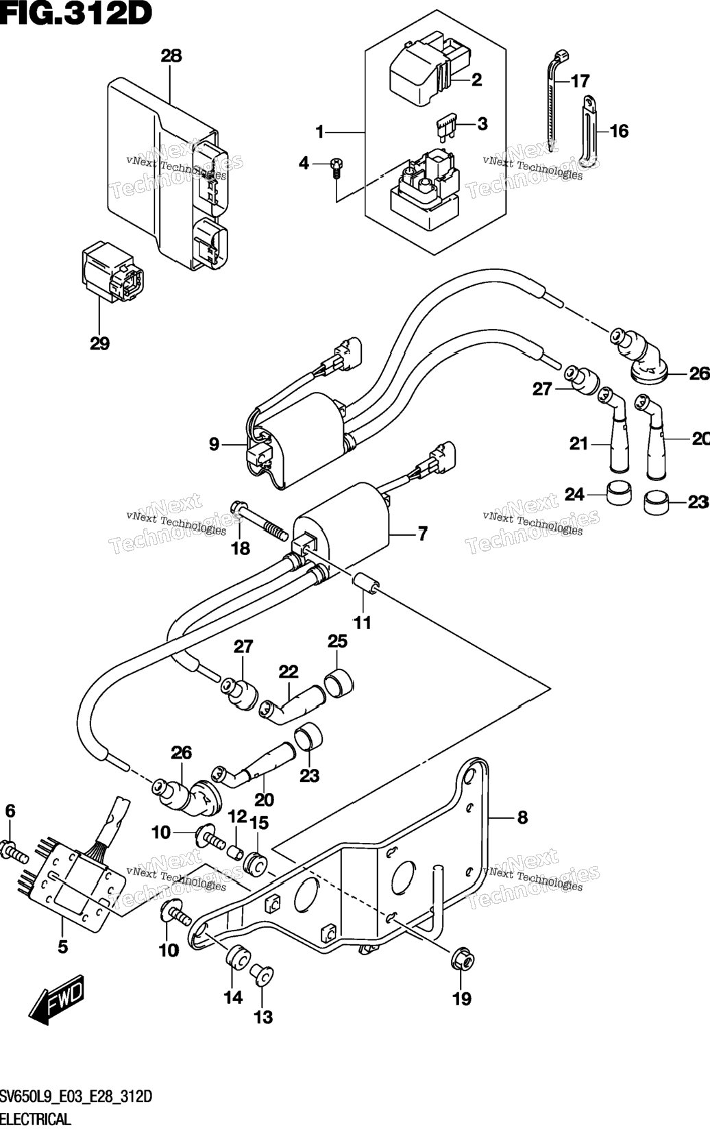 Electrical (Sv650al9 E33)