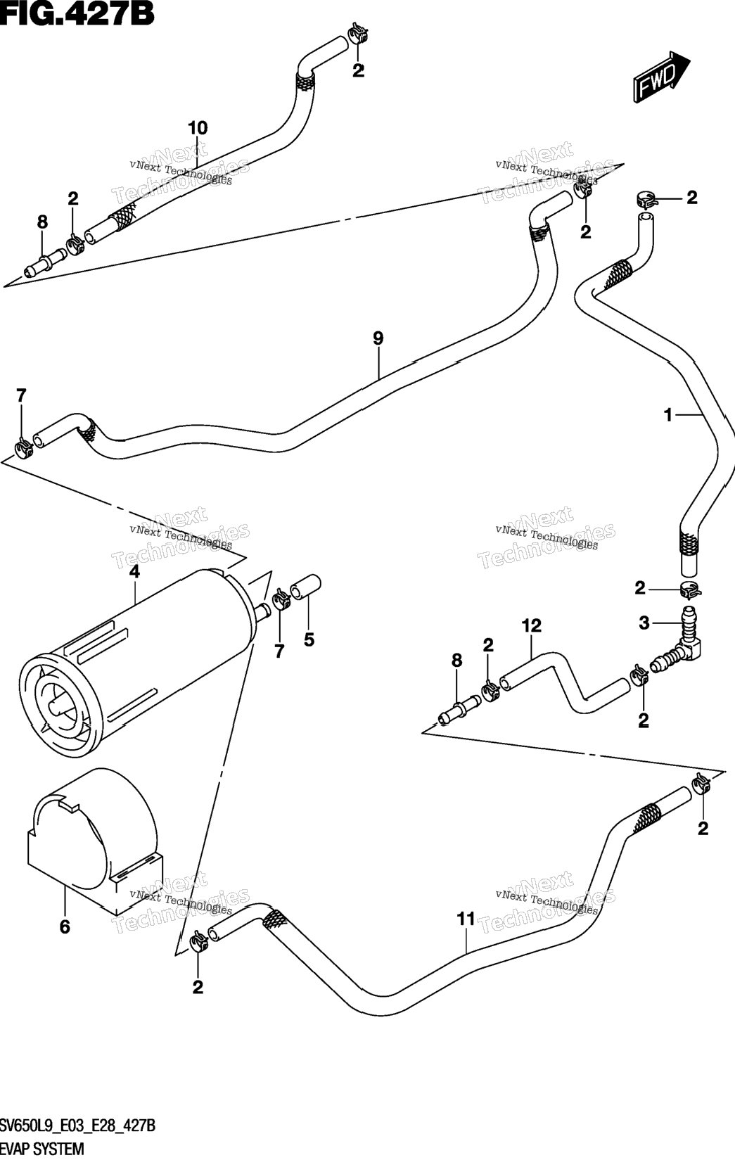 Evap System (Sv650al9 E33)