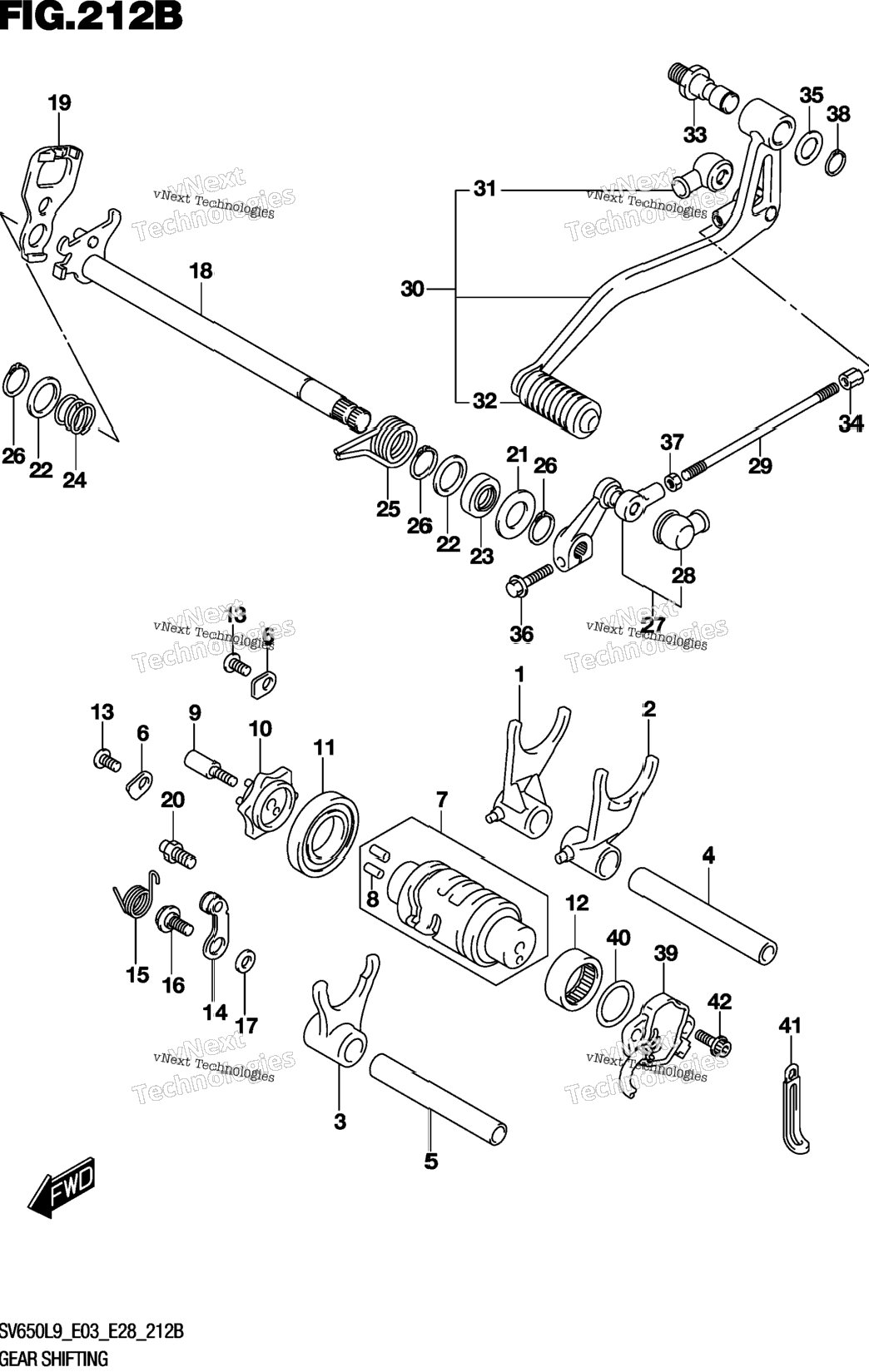 Gear Shifting (Sv650l9 E33)