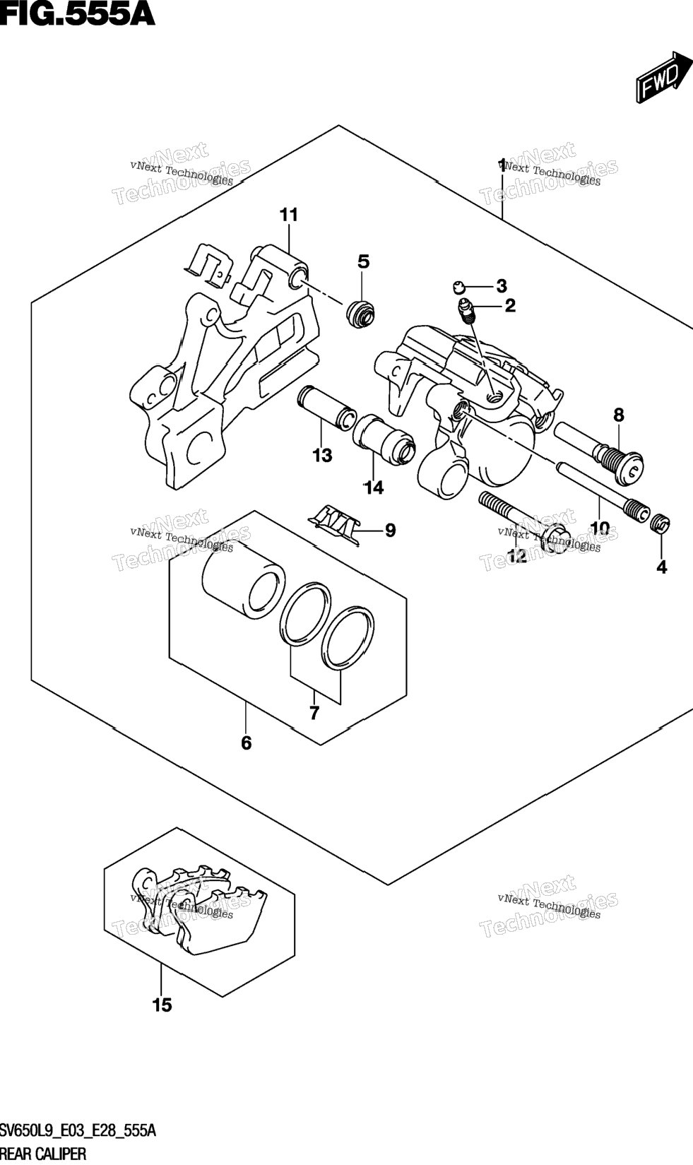Rear Caliper