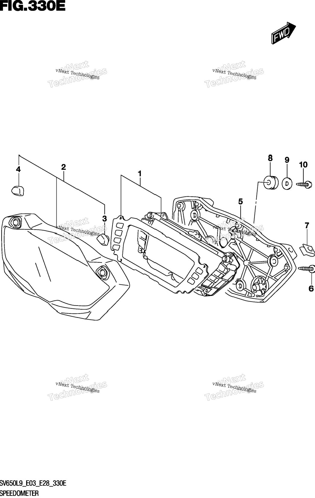 Speedometer (Sv650xal9 E28)