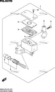 Нажмите для увеличения Front Master Cylinder (Sv650al9 E33)