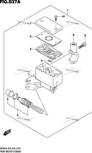 Нажмите для увеличения Front Master Cylinder (Sv650l9 E03)