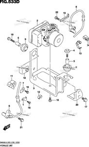 Нажмите для увеличения Hydraulic Unit (Sv650xal9 E33)