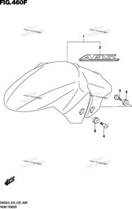 Front Fender (Sv650xal9 E33)