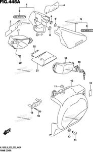 Нажмите для увеличения Frame Cover (Vl1500bl9 E03)