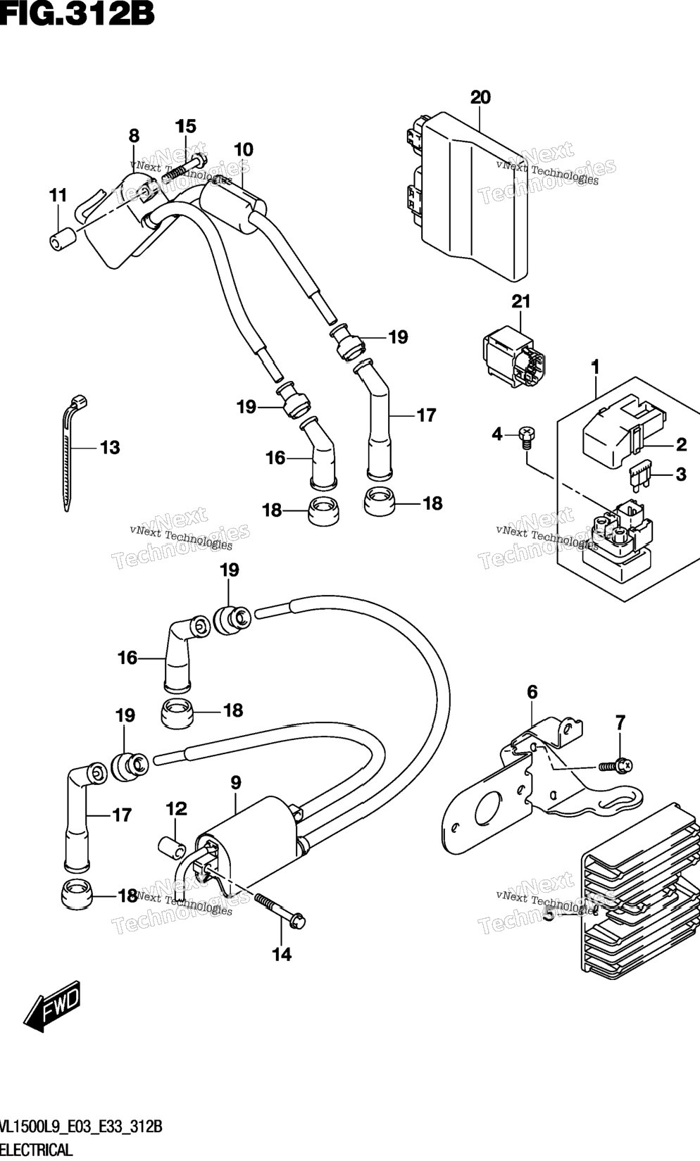 Electrical (Vl1500bl9 E33)