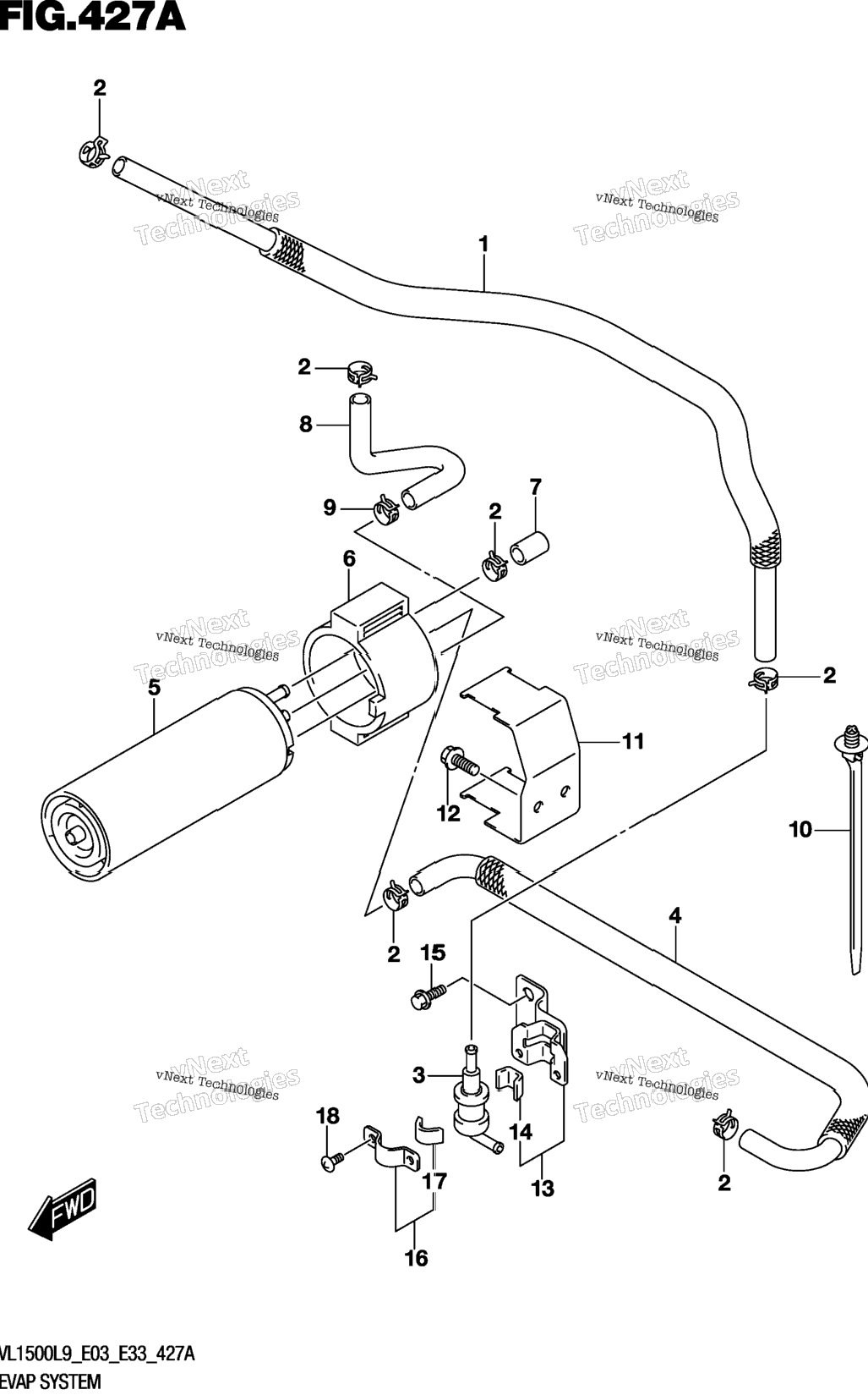 Evap System (Vl1500bl9 E33)