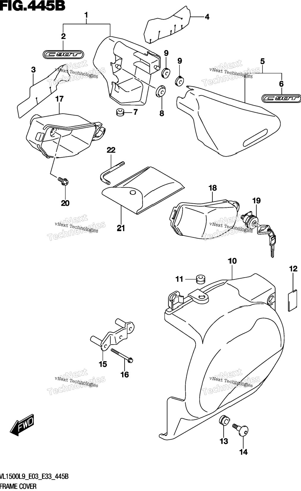 Frame Cover (Vl1500bl9 E33)