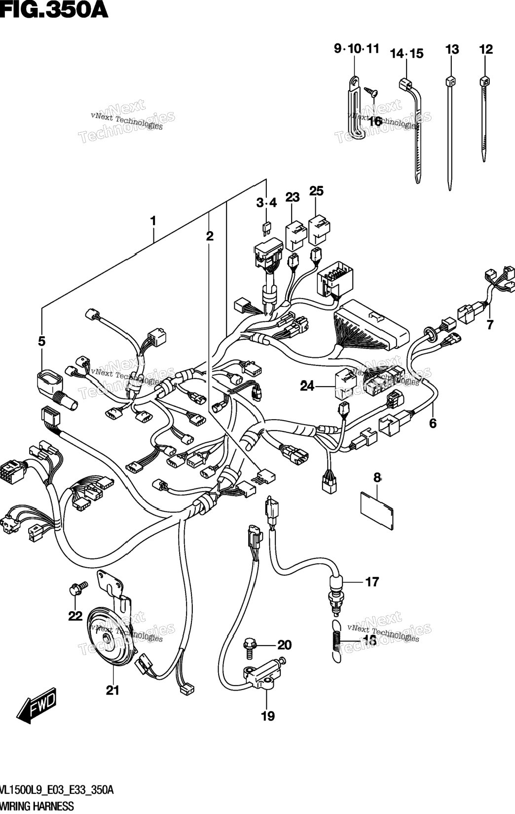 Wiring Harness (Vl1500bl9 E03)
