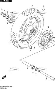 Нажмите для увеличения Front Wheel (Vl1500tl9 E03)