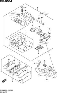Нажмите для увеличения Rear Caliper