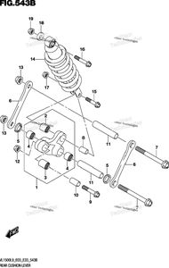 Нажмите для увеличения Rear Cushion Lever (Vl1500bl9 E33)