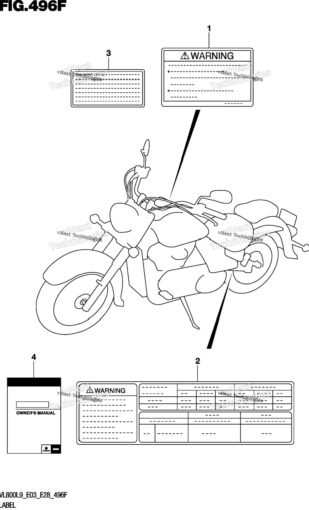 Label (Vl800tl9 E33)