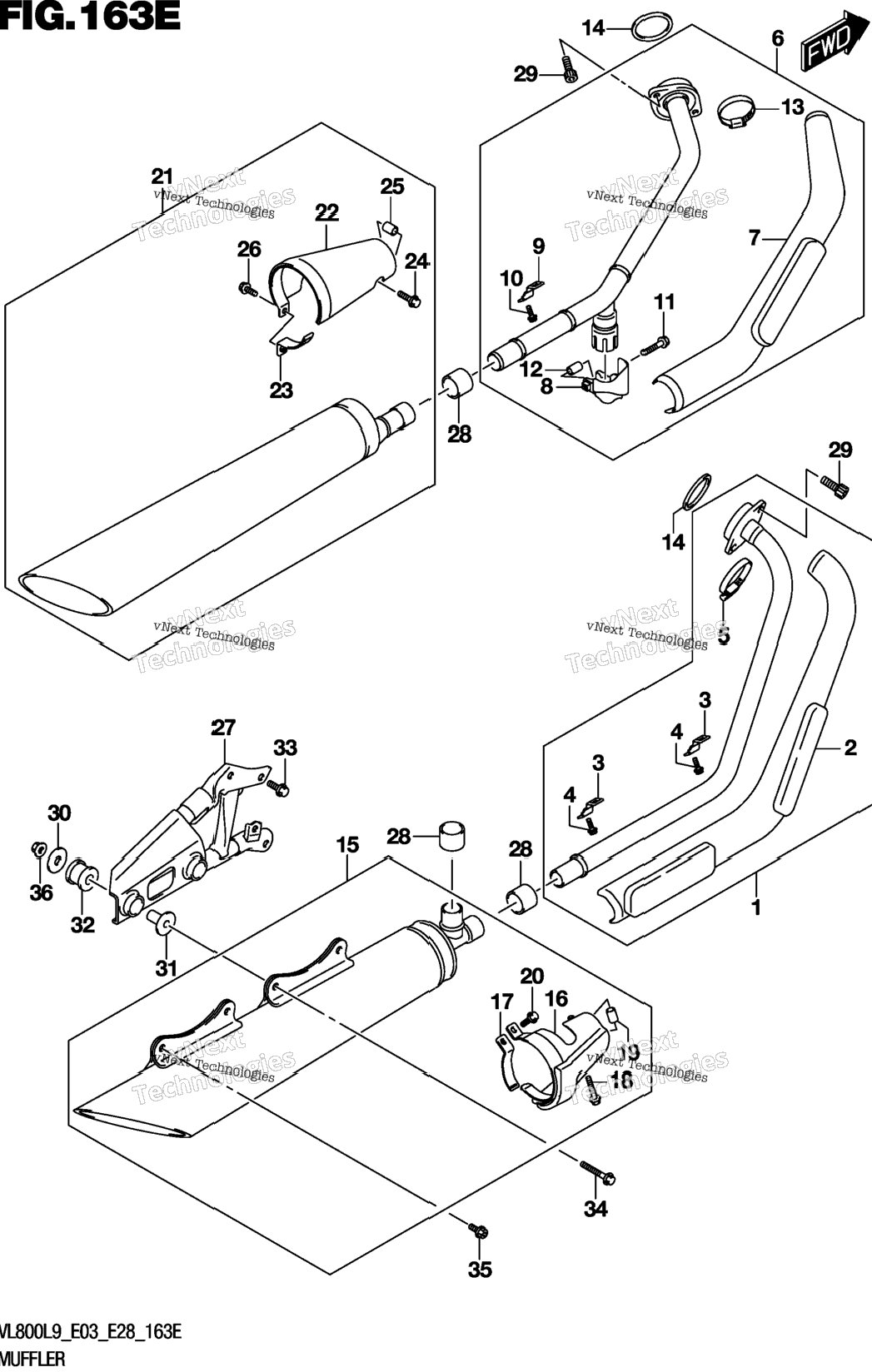 Muffler (Vl800tl9 E28)