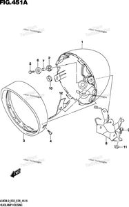 Нажмите для увеличения Headlamp Housing