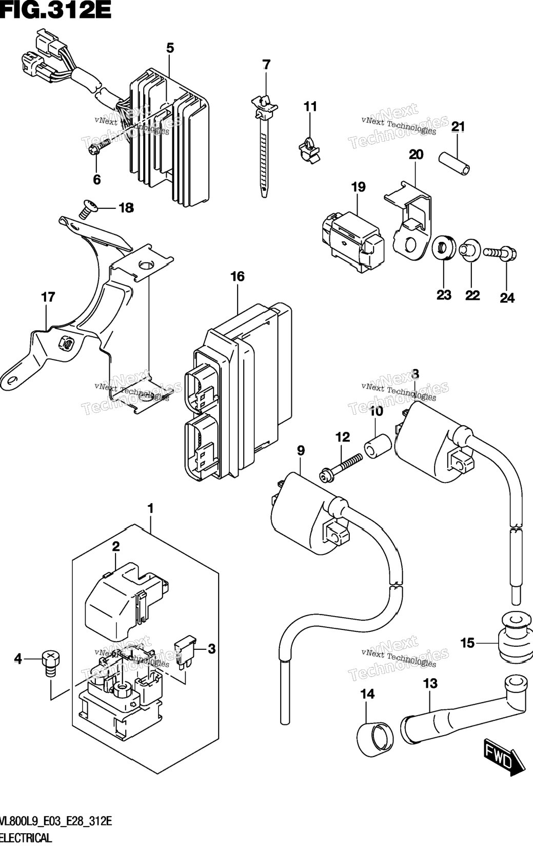 Electrical (Vl800tl9 E28)