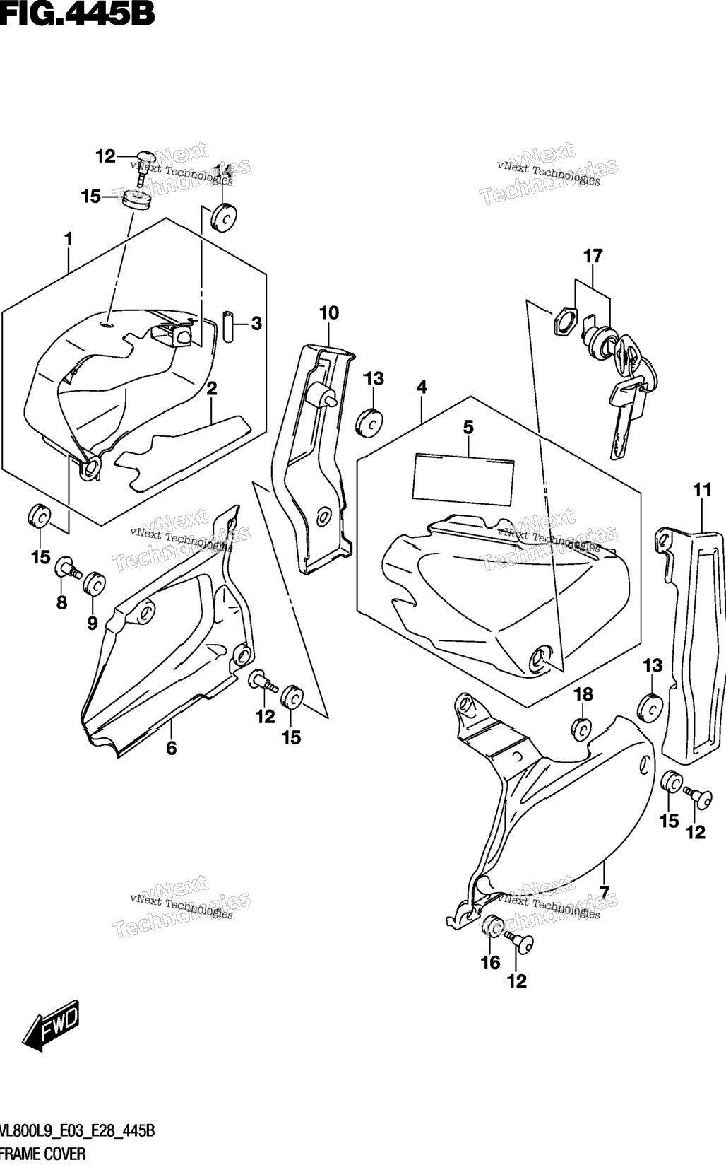 Frame Cover (Vl800l9 E28)