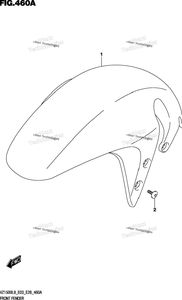 Нажмите для увеличения Front Fender 460A