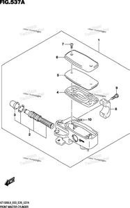 Нажмите для увеличения Front Master Cylinder