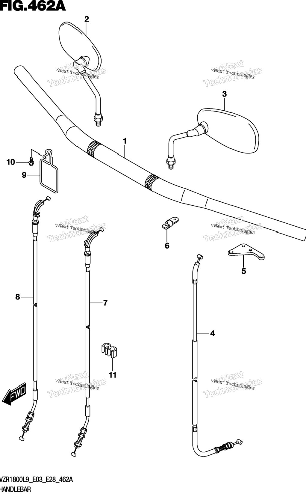 Handlebar (Vzr1800l9 E28)