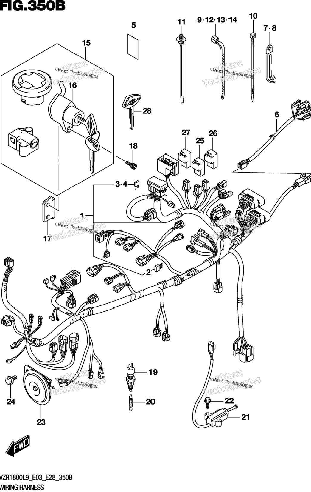 Wiring Harness (Vzr1800bzl9 E03)