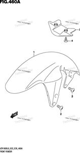 Нажмите для увеличения Front Fender (Vzr1800l9 E28)