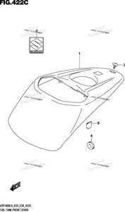 Нажмите для увеличения Fuel Tank Front Cover (Vzr1800bzl9 E28)