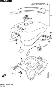 Нажмите для увеличения Fuel Tank (Vzr1800bzl9 E03) (Av4)