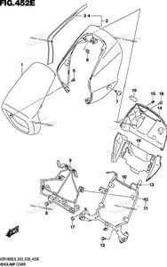Нажмите для увеличения Headlamp Cover (Vzr1800bzl9 E28) (Av4)