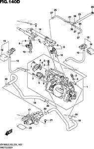 Нажмите для увеличения Throttle Body (Vzr1800bzl9 E33)