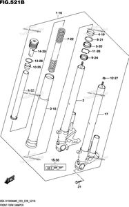 Нажмите для увеличения Front Fork Damper (Gsx-R1000ra)