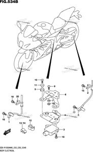 Нажмите для увеличения Body Electrical (Gsx-R1000ra,Gsx-R1000rza)