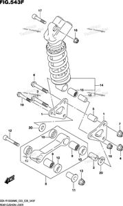Rear Cushion Lever (Gsx-R1000rza)
