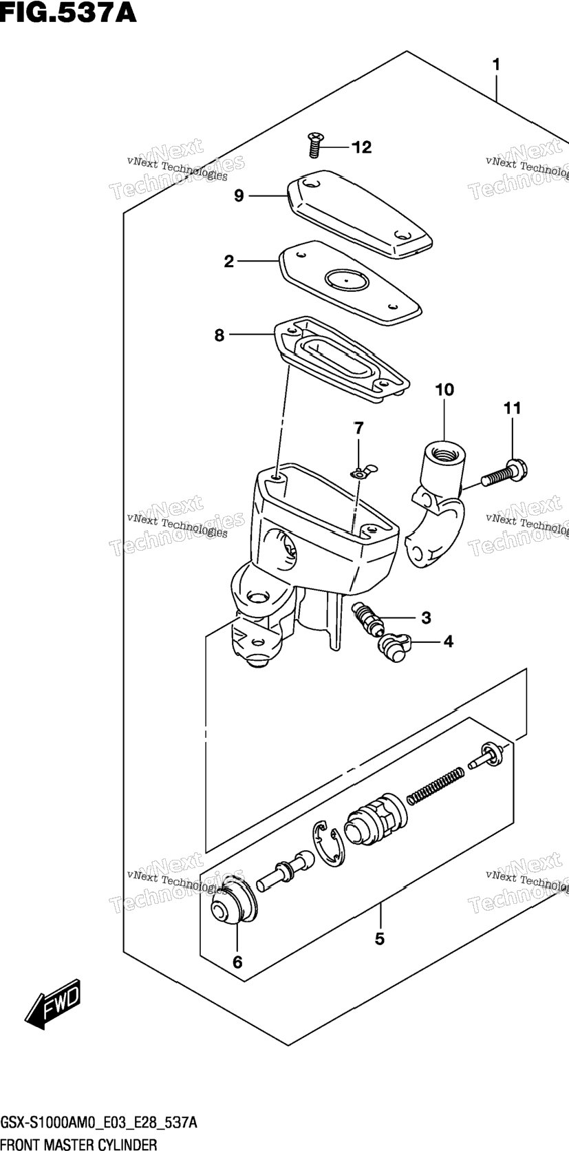 Front Master Cylinder