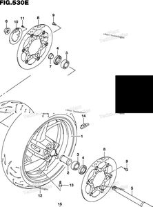 Front Wheel (Gsx-S1000za)