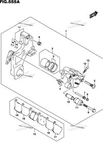 Нажмите для увеличения Rear Caliper