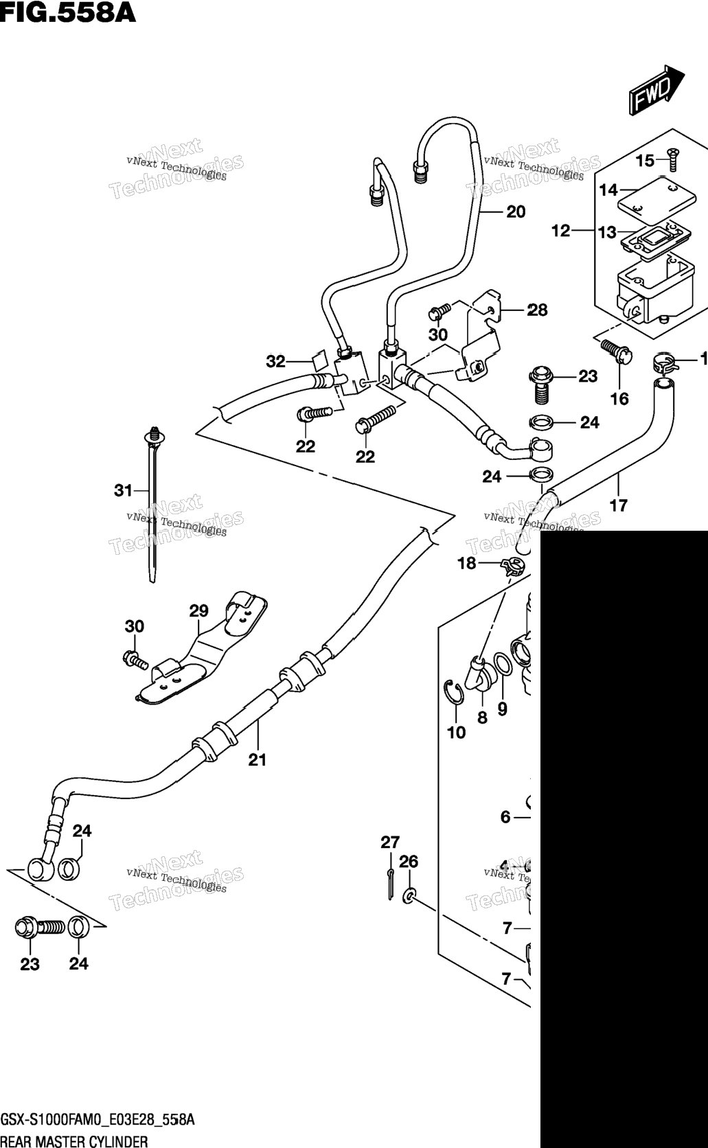 Rear Master Cylinder