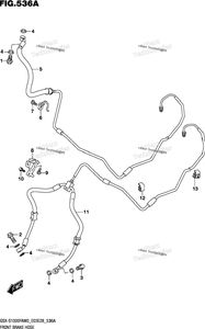 Нажмите для увеличения Front Brake Hose