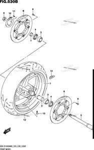 Нажмите для увеличения Front Wheel (Gsx-S1000a)