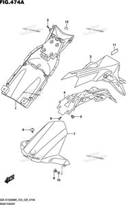 Нажмите для увеличения Rear Fender