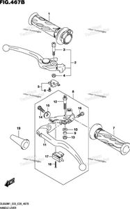 Handle Lever (Dl650xa)