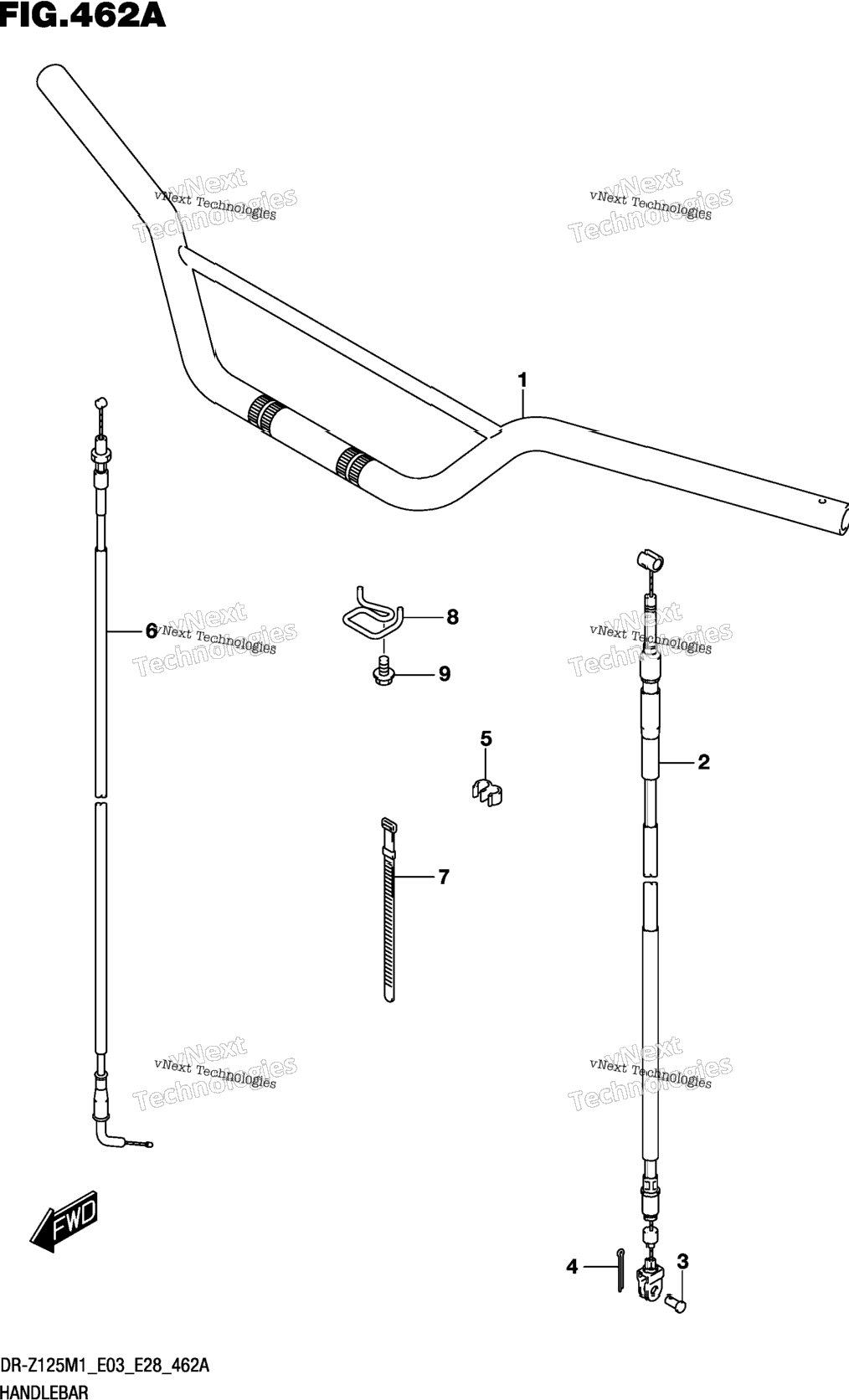 Handlebar (Dr-Z125l)