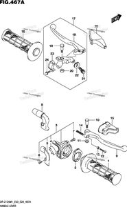 Нажмите для увеличения Handle Lever (Dr-Z125l)