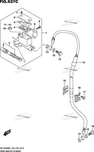 Front Master Cylinder (Dr-Z400sm)