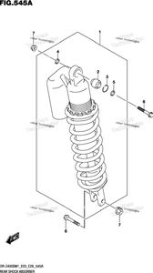 Rear Shock Absorber (Dr-Z400s)